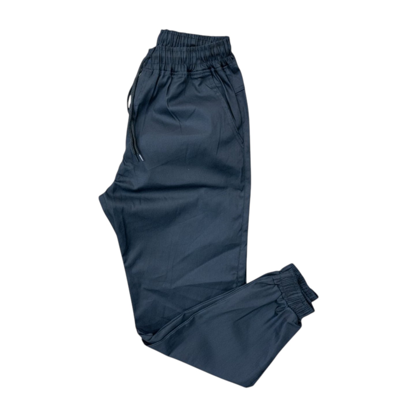 Dark blue pants on a white background